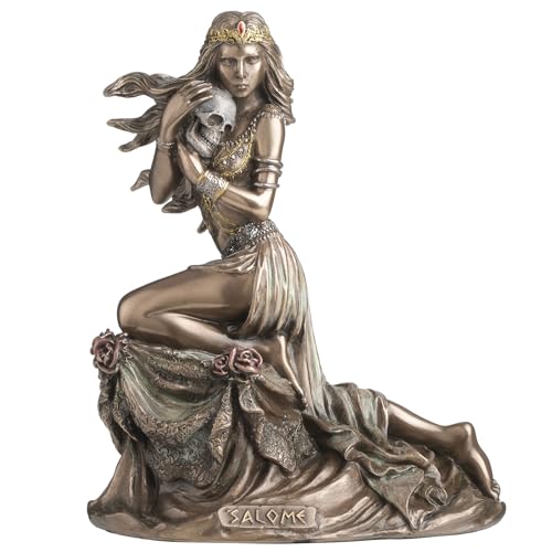 Estatua Salome Oráculo de la Decapitación 6.25 in Bronce