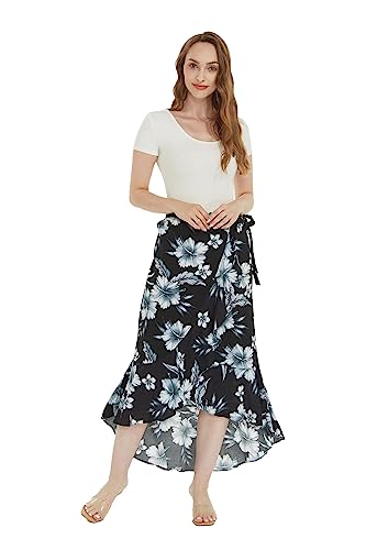 Matchable Family Hawaiian Luau Men Women Girl Boy Clothes in Midnight Bloom2
