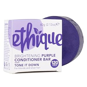 Ethique Brightening Purple Sulfate Free Solid Conditioner Bar