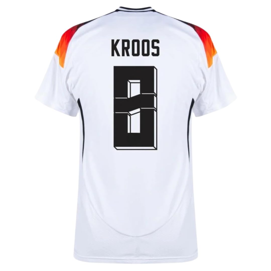 Germany Toni Kroos #8 Soccer Jersey for Men Fan Version (US, Alpha, XX-Large, Regular, Regular, Home)