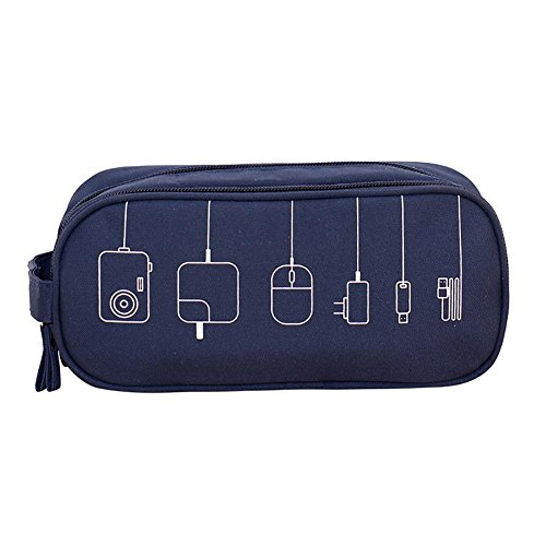 Preisvergleich Produktbild Datenleitungen, Lade-Po, Kopfhörer, Festplatten und andere Elemente Speicherpaket , deep blue