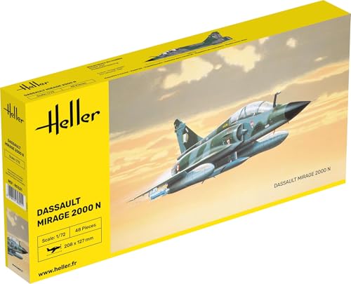 Mirage 2000 N Heller 80321 maquette d'avion de chasse miniature à construire à l'échelle 1/72ème