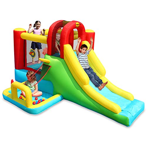 Happy Hop Castillo Hinchable Parque DE Aventuras - 9160N Happy Air