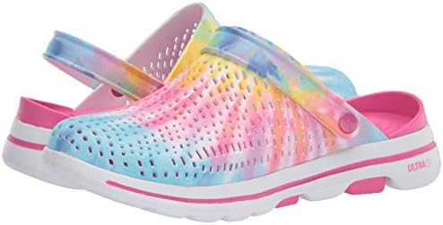 Skechers Women's Foamies GOwalk 5 - Boogie Down Slide Sandal, Multi, 9 | Image 6