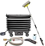 12V CarAid Portable and Collapsable Pressure Washer of Water Saving Model with Water Tank