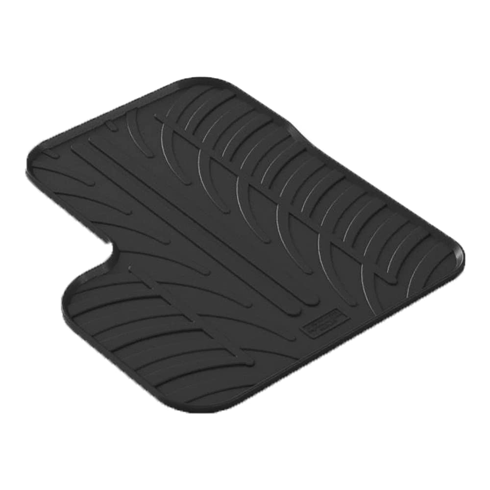 Gledring GL 0576 Zestaw gumowych dywaników samochodowych kompatybilny z Fiatem 500X 2015 - i Jeep Renegade po 02/2015 - profil (T 4-częściowy + klipsy montażowe)