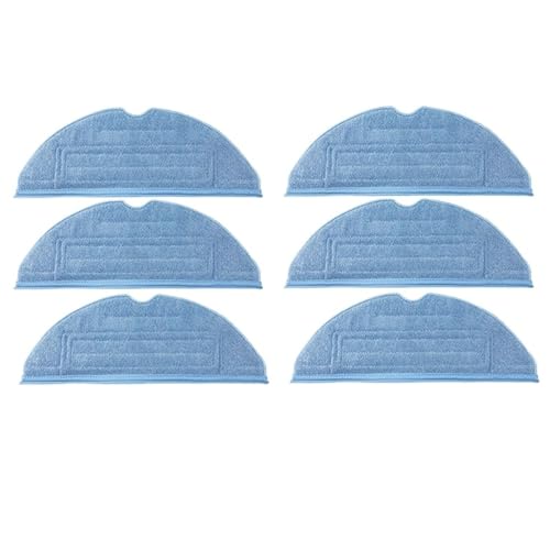 XOTCMHG Almohadilla De Trapeador Compatible con Aspiradoras Robot Roborock S7/S7 MaxV/S7 MaxV Plus/S8/S8+. Accesorios De Repuesto For Trapeador De Microfibra.(6pcs)