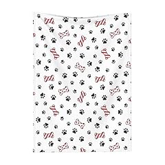 Dog Paw Christmas Santa Claus Xmas