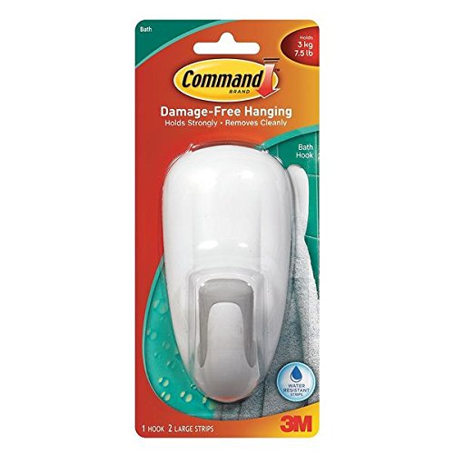 COMMAND BATH HOOK LARGE