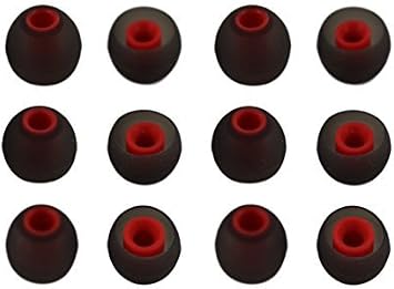 Zotech 6 Pairs Replacement Earbud Tips for Senso Headphones - Small, Medium and Large
