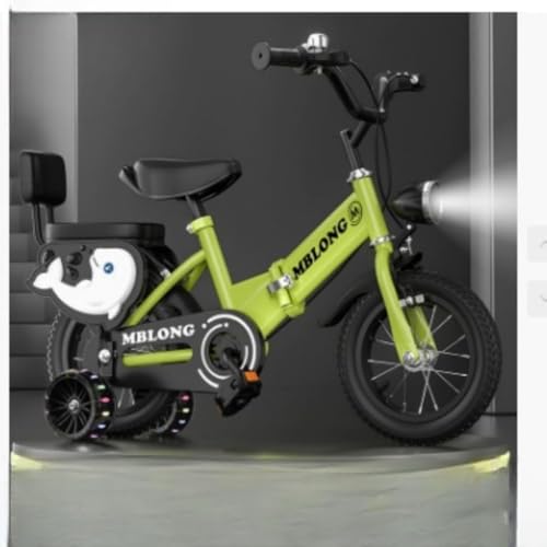 TIMDU 子ども自転車 折畳み自転車 2/14/16 /18/20インチ 補助輪付き 可愛い 幼児用車 ハンドル・サドル高さ調整可能 高炭素鋼フレーム カゴ付 組み立て簡単 り止め 耐磨 感覚養成 通勤 通学 街乗り 女の子 男の子 プレゼント 入学 お