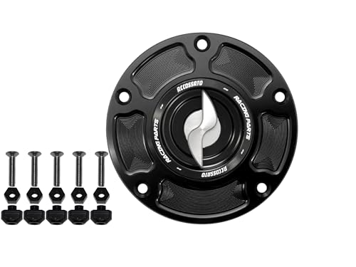 Accossato Benzindeckel mit Silber für Mv Agusta Brutale 990 R (990 cc) 2012