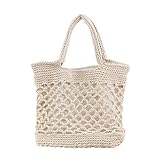 TENDYCOCO Umhängetasche Handtasche Baumwolle handgefertigt mit großem Fassungsvermögen