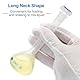 PATIKIL 50ml Polypropylen Graduiert Messflasche mit Verschlusskappe Toleranz 0.3ml