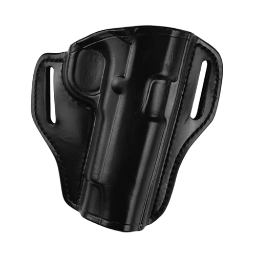 Bianchi 57 Remedy Leather Holster Glock 19/23/32 Left Black