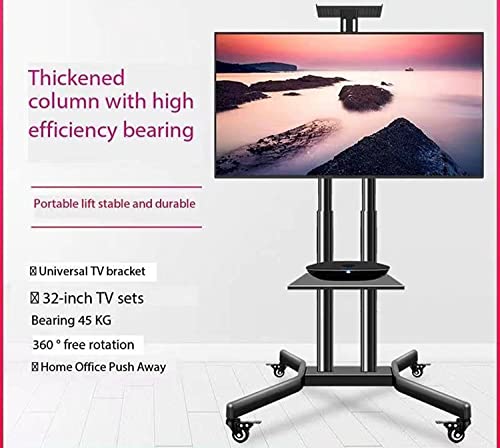 Soporte móvil giratorio para TV con ruedas miniatura 4