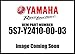 Yamaha 5S7-Y2410-00-03 Fuel Tank Complete; 5S7Y24100003 Made by Yamaha
