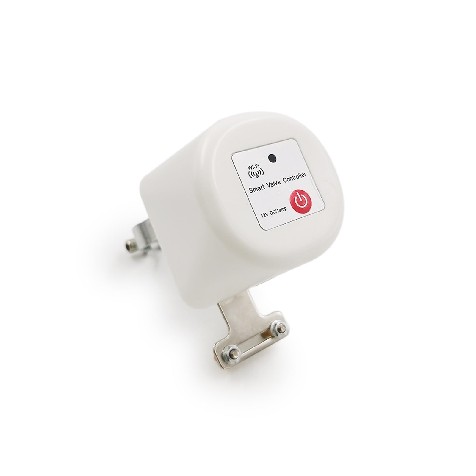 1/2 "Tuya Bezprzewodowy Manipulator Sterujący DN15 Gaz Woda WiFi Inteligentny Zawór SmartLife Odcinający Kontroler OszczęDność Wody(White)