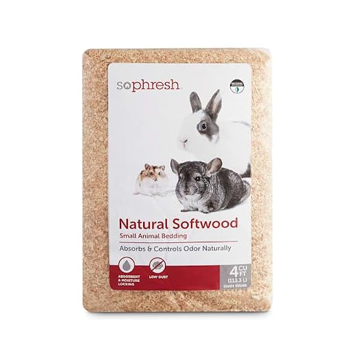 SO PHRESH Natural Softwood Small Animal Bedding 4 cu. ft.