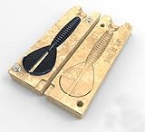 best_nj Soft Plastiс Mold Lure Injection Molds Fishing Lures Mold Twin Tail Menace 3.4'' DIY Making