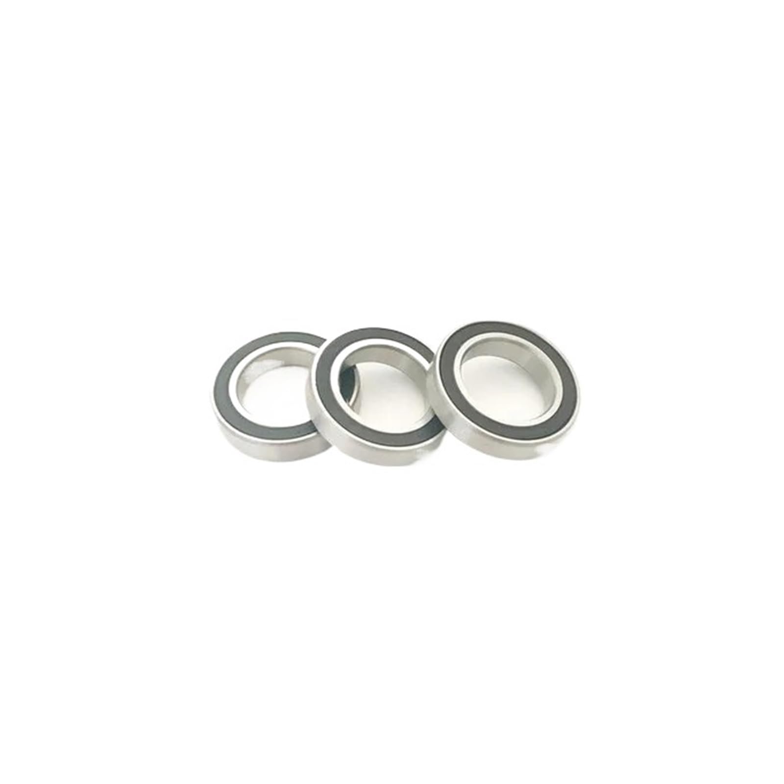 PXQCHAVLN 10 Pieces 6802 2RS Bearing 15 * 24 * 5 mm ABEC-1 Metric Thin 61802RS 6802 RS Ball Bearing 6802RS