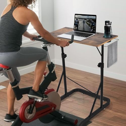 Indoor Cycling Workstation – Adjustable Standing Desk for Trainers,41-51