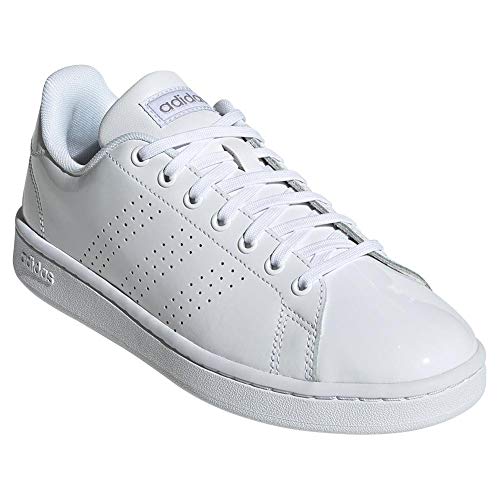 Image of adidas Womens Advantage Lace Up Sneakers Shoes Casual - White