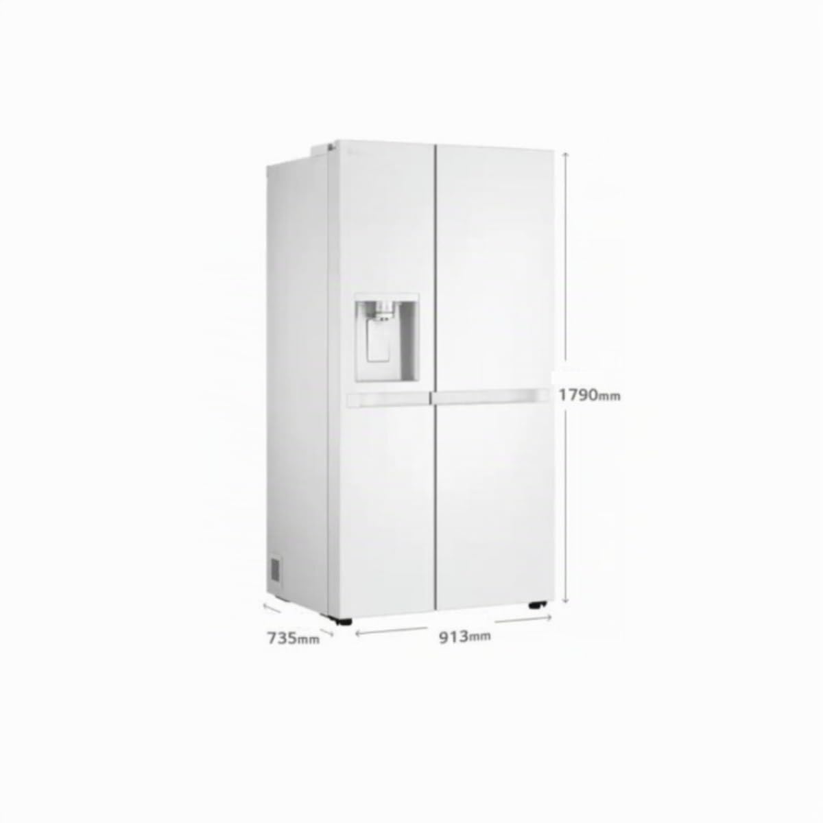 Réfrigérateur américain Lg GSLC40SWPE