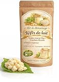 Kéfir de lait grains vivants Kit complet de démarrage+sachets filtrants (offert)+notice d’utilisation adaptée à la langue du pays de livraison.Facile à démarrer débutants. (15g pour 750 ml de lait)