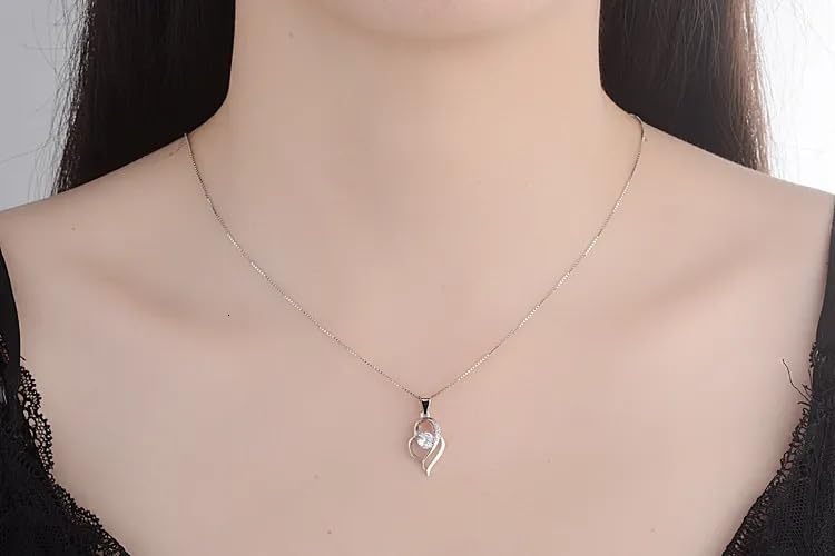 Cristal Heart Proste Choker Collar Collares para Mujeres Regalos de Boda