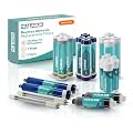 NU Aqua Reverse Osmosis Water Filter System Replacement Set - 7 Stage 2 Year Alkaline & UV Under Sink Kit - Membrane, Sediment, Carbon Filters, Parts & Fittings - Universal RO Filtration Cartridge