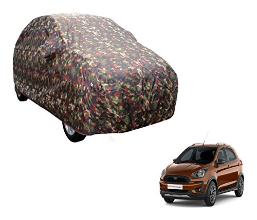 Image of Auto Hub Car Cover Compatible with Freestyle with Weather Proof, Triple Stitched, Freestyle Car Cover Jungle Look