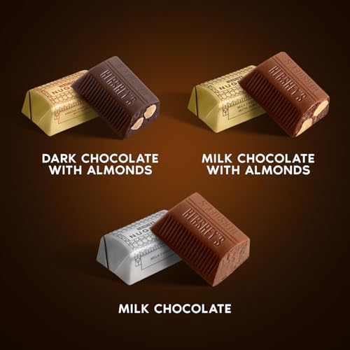 Halloween Bulk Nuggets Chocolate Candy Assorted Mix - Large Variety Pack Milk Chocolate, Milk Chocolate With Almonds, Special Dark With Almonds - Halloween Candy Party Pack - Image 5