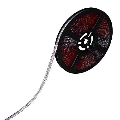 Fovasen Flexibles Zierleiste selbstklebend, Dichtungsstreifen für Herd,Abdeckband, für Badewanne -Silber Cover
