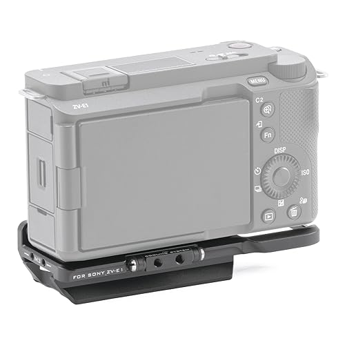TILTA Arca Baseplate Compatible with Sony ZV-E1 TA-T35-BP-B, Black - Image 4