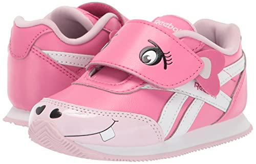 Reebok Girls Classic Jogger 2.0 Sneaker, Critter Feet/True Pink/Frost Berry, 5 Toddler #TOP6