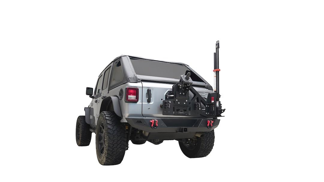 Paramount Automotive Gen 3 Tire Carrier Fits for 18-21 Wrangler JL
