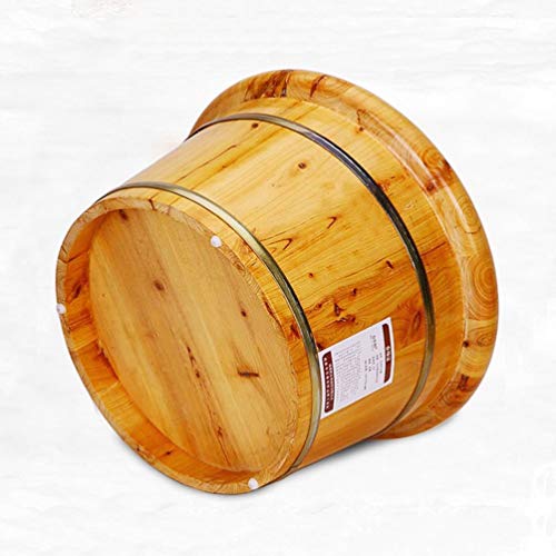 Spa de pies en barril de madera para pedicura miniatura 5