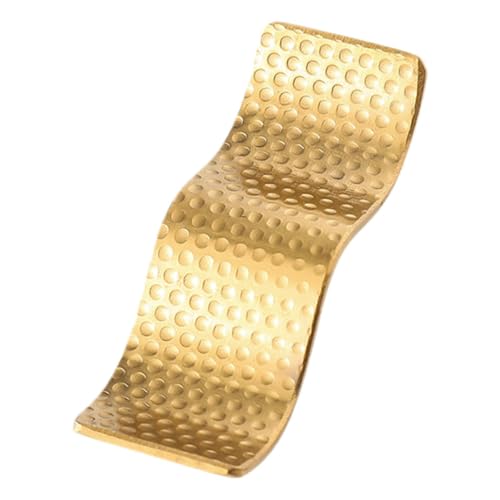 GLEAVI Repose-Baguettes en Acier Inoxydable 304 Doré Support Multifonction pour Baguettes Cuillère et Fourchette Taille Compacte pour Table la Cuisine Restaurant et Hôtel 1 Pièce