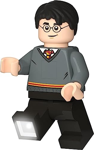 Lego Harry Potter - Linterna Harry Linterna LED para fanáticos de Potter - Juego de niños - Figura de 127 mm (TO49) - 1 Pila AA incluida