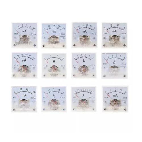 Voltmètre AV 91C4 pour panneau électrique à aiguille stable