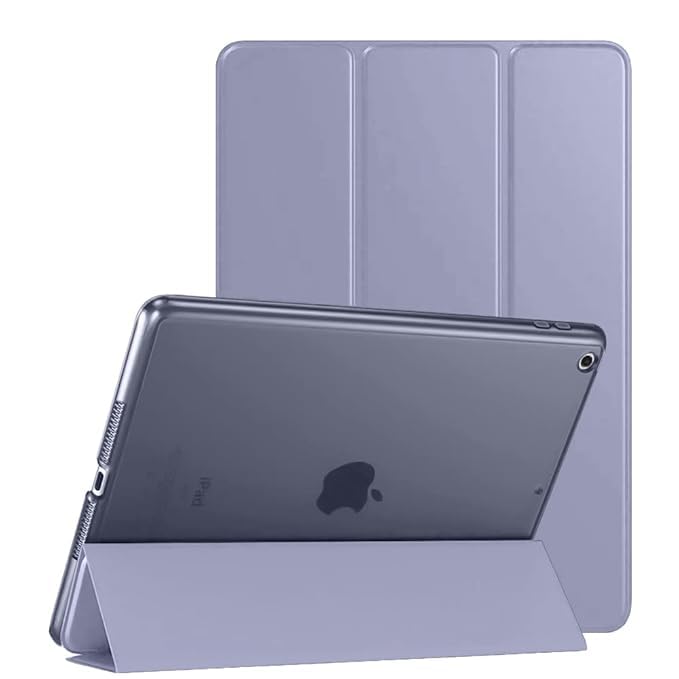 (Refurbished) Smart Trifold Hard Matte Back Flip Stand Case Cover for iPad 10.2 Cover iPad 9th Generation Cover 2021 8th Gen 2020 7th Gen 2019 Generation Case [Auto Sleep/Wake Case] - Lavender (B0DH4PLS4W) Amazon Price History, Amazon Price Tracker