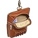 Piel Leather All In One Golf Pouch, Saddle, One Size