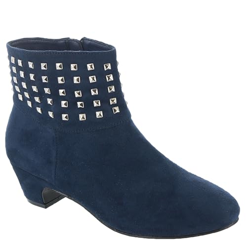 Masseys Women's Presley Studded Low Heel Ankle Boot
