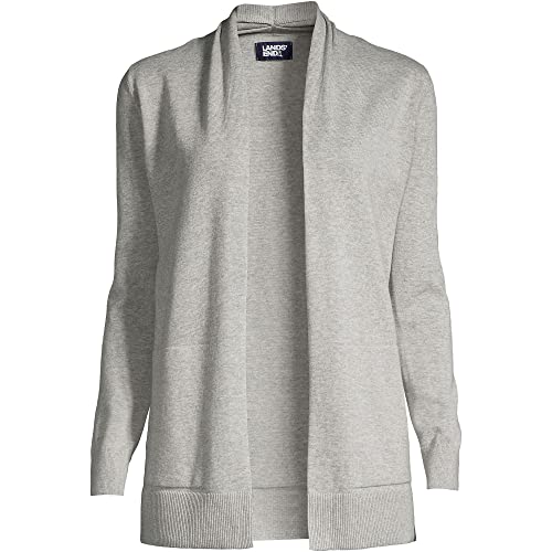Image of Lands' End Women's Long Sleeve Open Long Cardigan Sweater