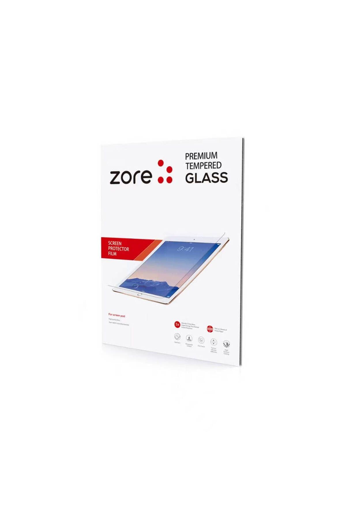 CONSTRAIN Galaxy Tab S10 Ultra İle Uyumlu Zore Tablet Temperli Cam Ekran Koruyucu, Renksiz
