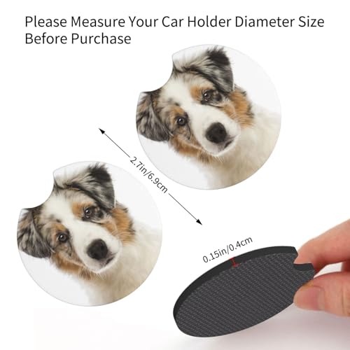 Portavasos para carro neopreno set 2 piezas miniatura 3