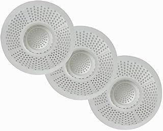 Evriholder Hairstopper 3pk, Plastic Drain Protector for Bathtubs & Showers, Pack of 3