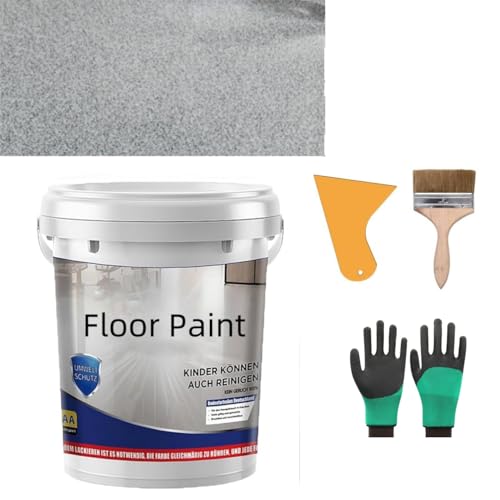 Epoxy Colored Sand Floor Paint,High-gloss Marble Effect Coating,Waterproofs Floor Paintes For Concrete,Suitable for Both Interior and Exterior Applications