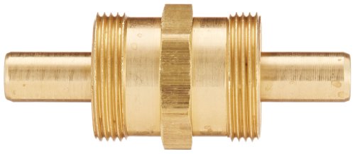 Image of EATON Weatherhead 33806-E Hose Mender, CA360 Brass, 3 /8 inch Hose ID,